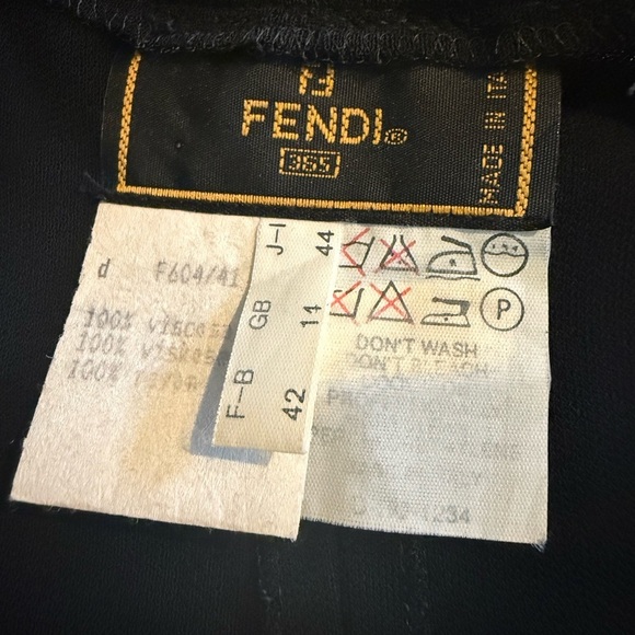 1995 Fendi Dress with Satin - Picture 8 of 11